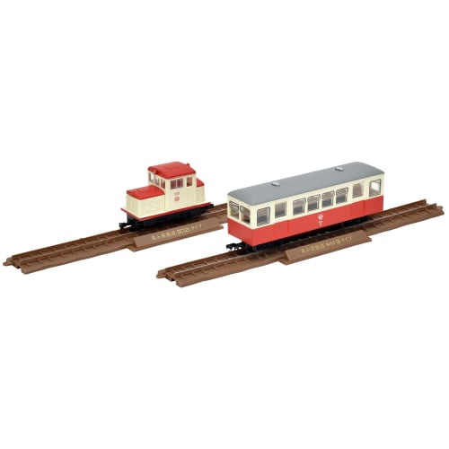 

Tomytec Railway Collection Tetsuro Narrow Gauge 80 Memories of Ogoya Railway DC121 Type + Hohafu 3 Type 2-Car Set, Diorama Supplies, 315520