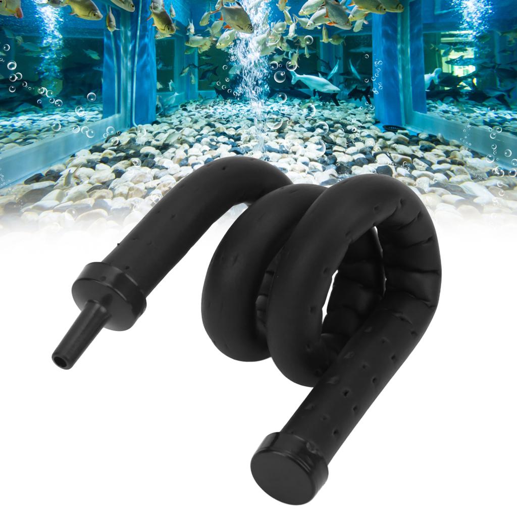 Aquarium Flexible Wall Curtain Safe Rubber Oxygen Bubble Tube for Fish Aquarium