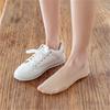 5 Pairs of Women's Summer Solid Color Invisible Thin Ice Silk Shallow Mouth Boat Socks