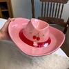 Kreativer Cowboyhut Keramikteller mit geteilter Knödelplatte Frühstücksgeschirr Partygeschenke