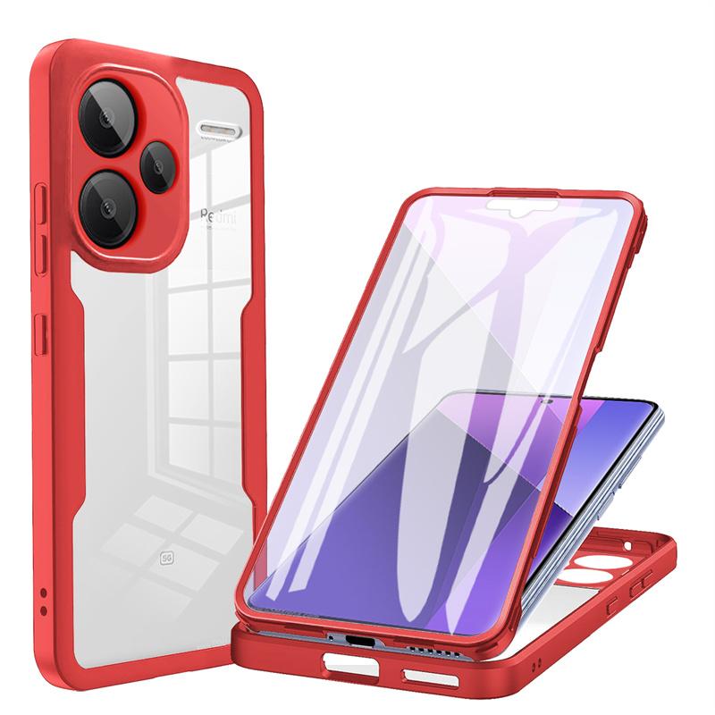 For Redmi Note 13 14 Pro Plus 360 Full Body Screen Protector Transparent Case For Redmi Note 13 14 Pro Shockproof Phone Cover