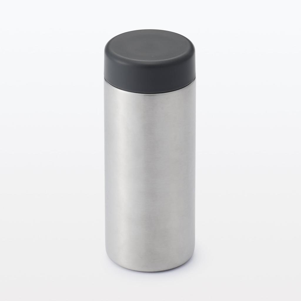 MUJI Stainless Steel Thermal Insulated Bottle 200ml MDC69A1S Approx.