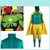 Macacão Fantasia Cosplay Wanda Vision Com Capa Para Halloween