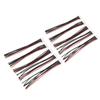10PCS 6S Balance Plug Extension Cable DIY Tear Resistant Insulation Lithium Battery Balance Charging Cable 5.9in