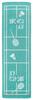 Marushin Sports Towel Badminton Club Retirement 0135031800 "Guts!!" Gift, Antibacterial, 100% Cotton,