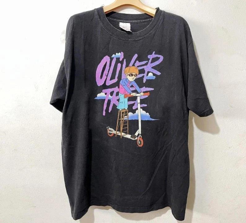 Collection Oliver Tree 1993-2026 T-Shirt Unisex Cotton Black All sizes XL