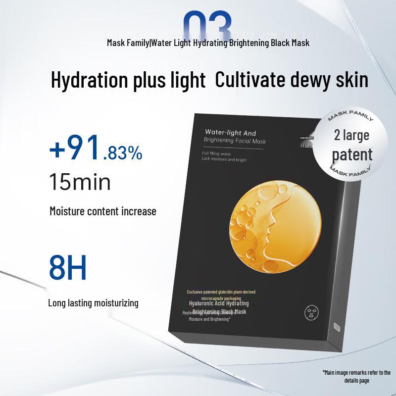 Mask Family 377 Niacinamide Brightening & Hydrating Facial Mask