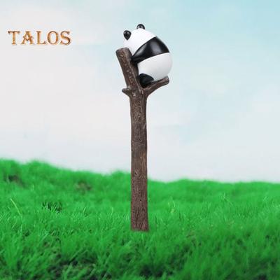 Miniature Panda Decor Weather-resistant Micro Landscape Lightweight Creative Flower Potting Panda Model Decor Home Decor