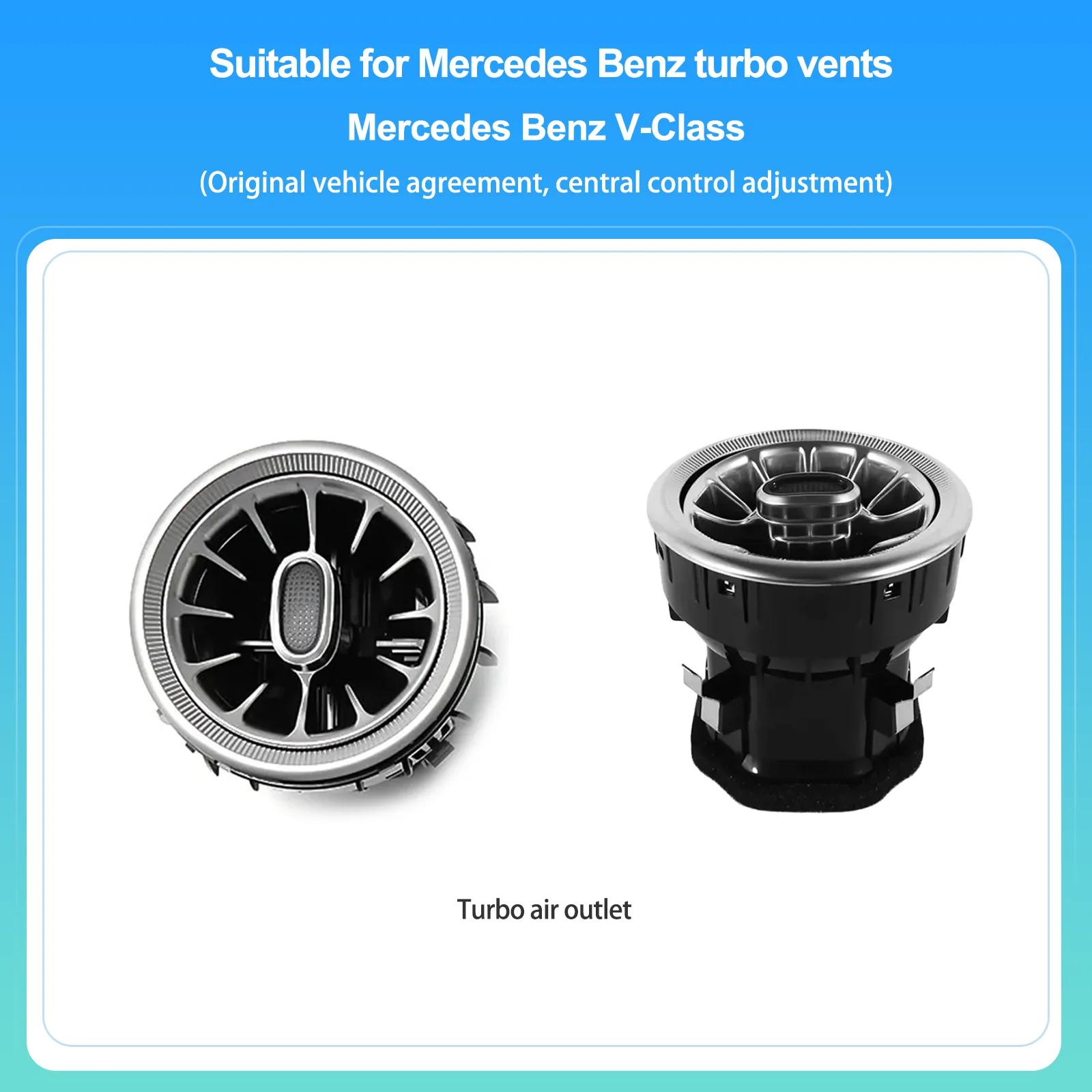 

Hot Interior Mouldings For Mercedes Benz A/C/E-Class Ambient Light RGB 64 Colors LED Air Vents Turbine Universal Decorative Lamp