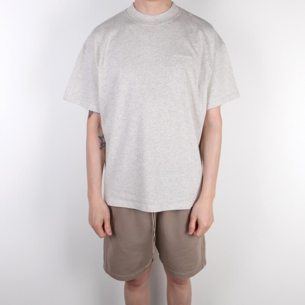 

Футболка Represent 22SS с коротким рукавом, круглая, кремовая, меланжевая, M0510594 M