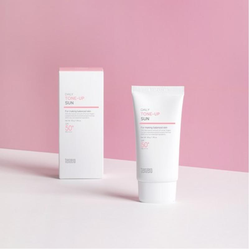TENZERO Tägliches aufhellendes Sonnenschutzmittel SPF50+ PA+++ 50ml