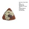 Realistic Chocolate Rice Ball Squeeze Toy Soft TPR Fidget for Stress Relief Cute Food-Themed Decompression Gadget for Kids Adults