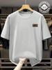 Simple Creative Fashion Print 100 Cotton Trendy Men Women Tshirt Summer Autumn Daily Outdoor Sports Casual Loose Short Sleeve