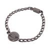 LOUIS VUITTON M00045 Chain metal LV Horn Bracelet bracelet Silver metal Women Used
