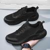 MAEDEF Czarne Buty do Biegania Męskie Sneakers Lekkie Treningowe Oddychające Buty do Chodzenia Wygodne Sportowe Buty Atletyczne dla Mężczyzn