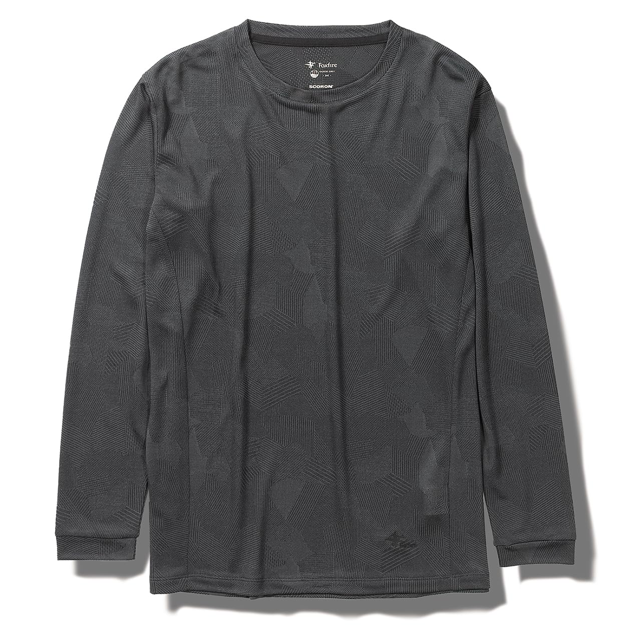 

Foxfire SC Wind Pass Crew Men s Charcoal Cut and Sew [5215460] [Insect Repellent] [Scoron] [Breathable]