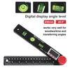 230mm Digital Protractor Digital Display Measuring Angle Ruler  Digital Instrument
