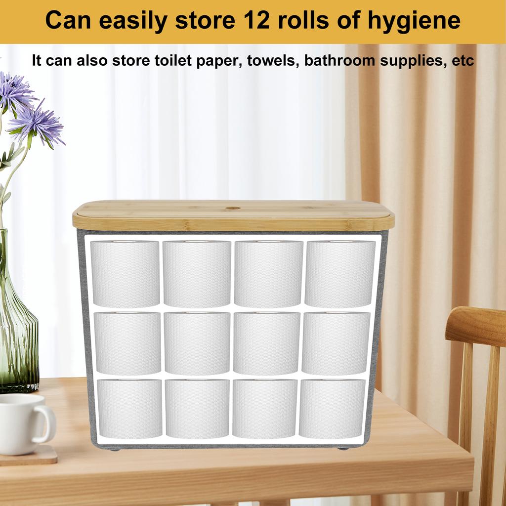 Bathroom Trash Can Foldable Toilet Paper Basket Toilet Creative Gap Waste Bin Large Capacity Household Paper Storage Holder