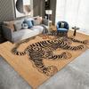 Retro Animal Carpet for Living Room Abstract Print Children's Bedroom Room Decor Rug Home Decoration Luxury Large Area Soft Mat