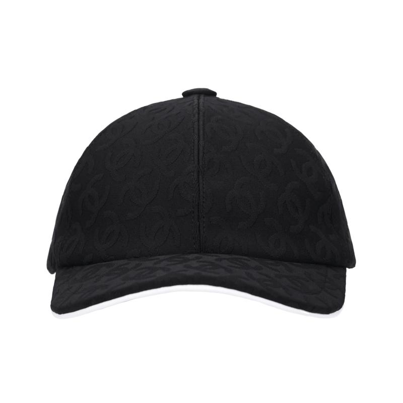 

CHANEL [25S Spring and Summer] Logo Design - Peaked Cap, Unisex Couple Style, Black