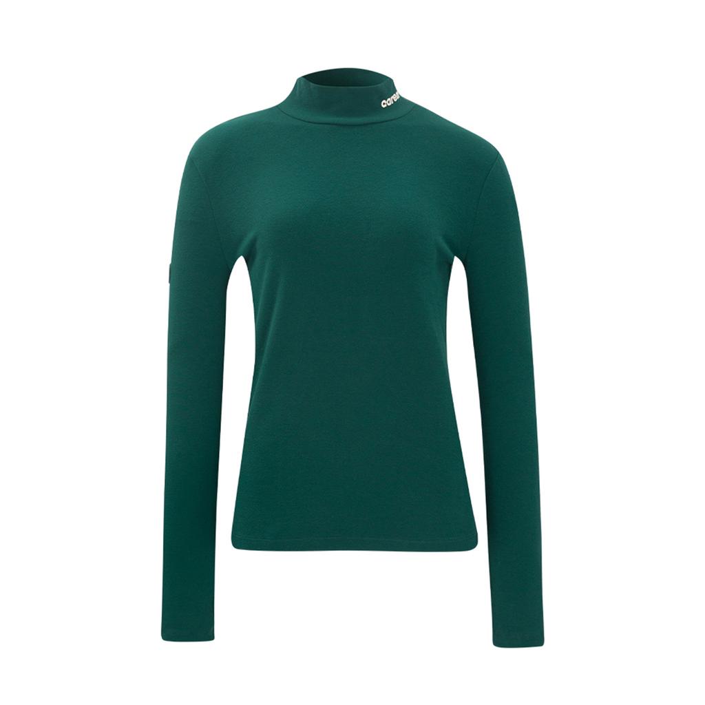 CAREM Woman Active Golf High Neck T-Shirts - Green