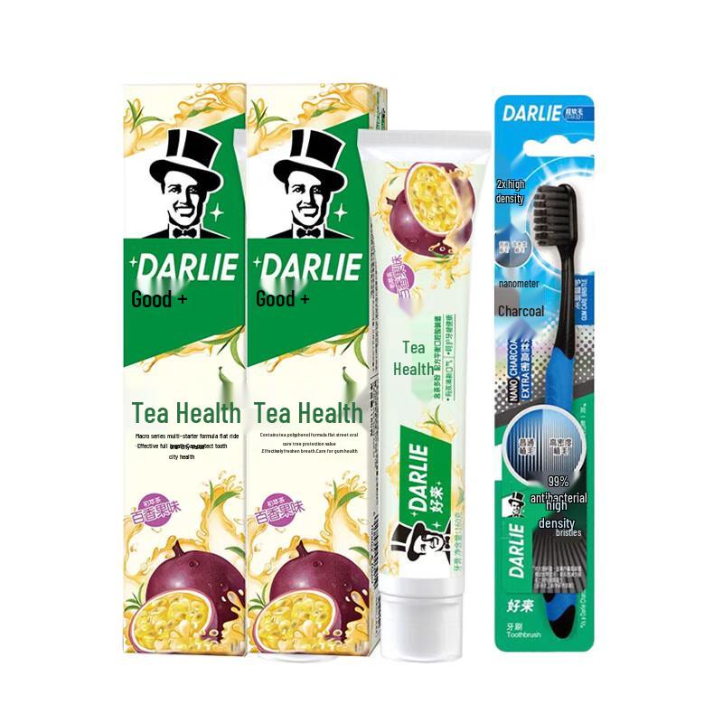 

Darlie Tea Care Passion Fruit Toothpaste Bundle