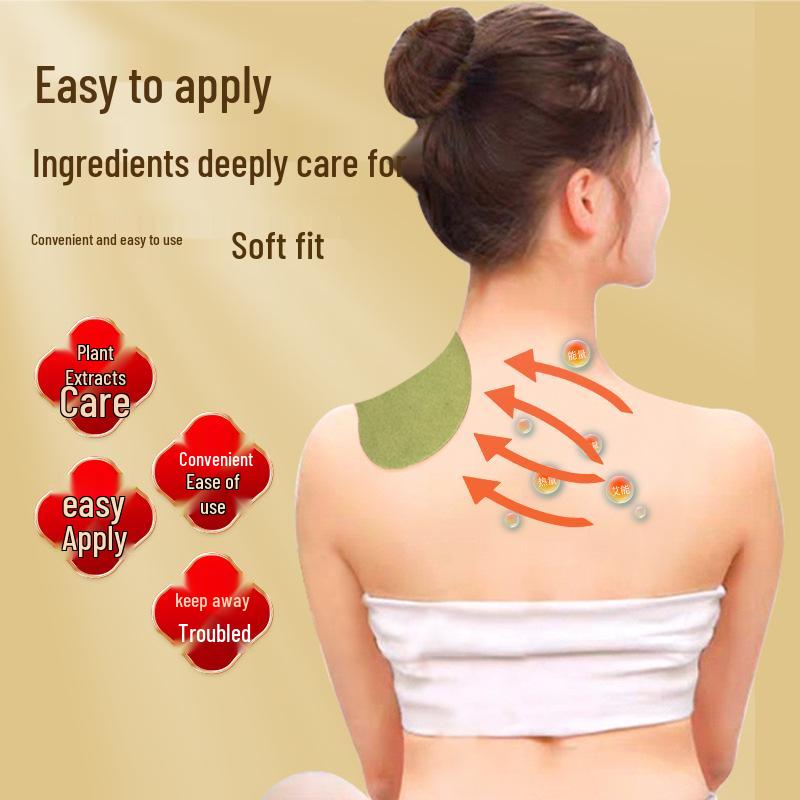 Nanjing Tongrentang Herbal Joint & Spine Moxibustion Patches - Shoulder, Knee, Lumbar, Cervical, & Neck Relief