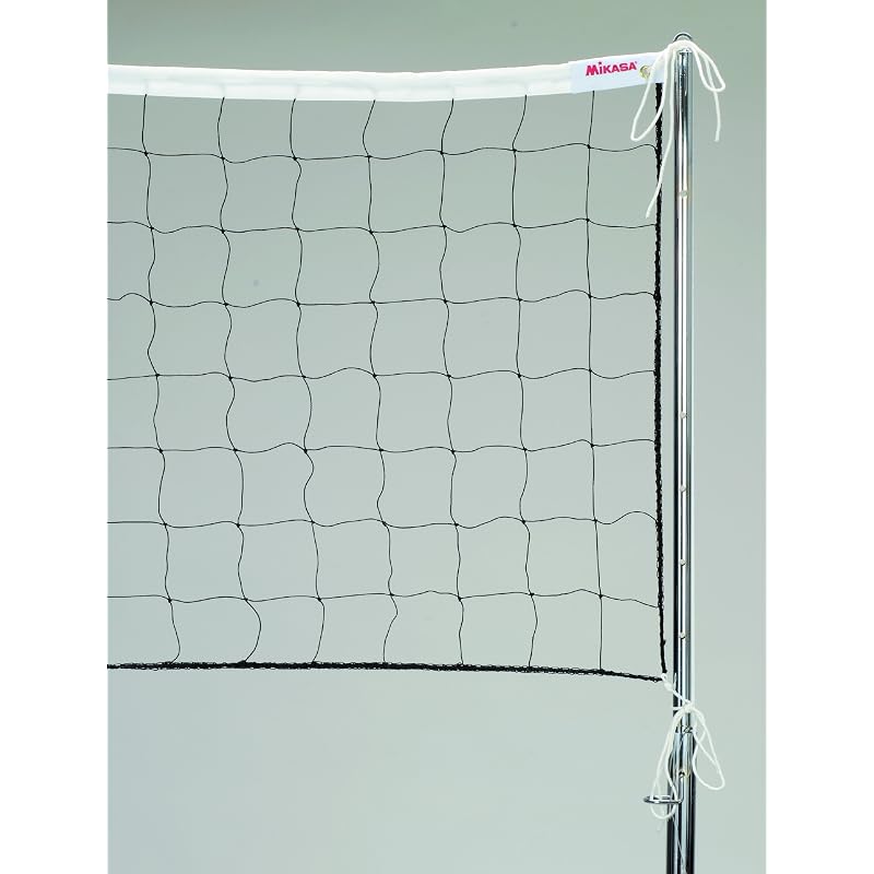 Mikasa (MIKASA) Volleyball Soft Volleyball Color Net Black NET-100
