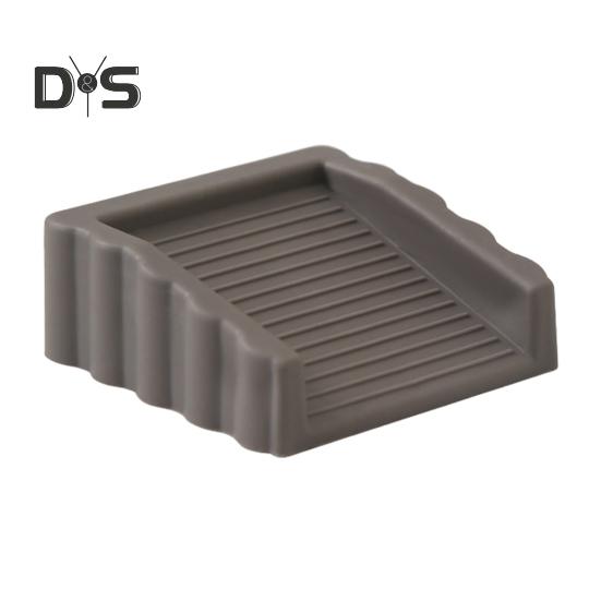 4Pcs Rubber Door Stopper Wedge Wall Protector Heavy Duty Anti-slip Windproof No Drilling Anti-collision Carpet Tile Concrete Wooden Floor Doorstop