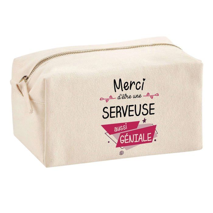 Multifunction Pouch Thank You Great Waitress Birthday Christmas Gift Colleague Thank You | School Pencil Case Office Supplies