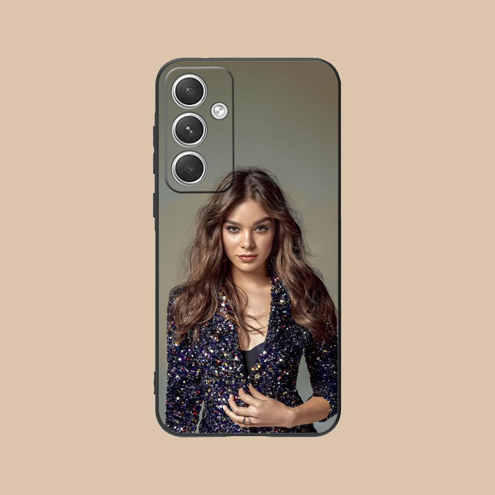 Hailee Steinfeld Matte TPU Mobile Phone Case for Samsung Galaxy S26 S25 S24 S23 S22 S21 S20 Note20 Plus FE Ultra Colorful Cover