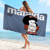 M-Mafalda Dívka Mikrovláknovádeka Rychleschnoucí Plážové Ručníky Velkoformátový Tisk Super Absorpční Bazénovádeka