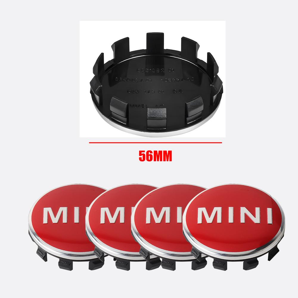 4Pcs 56mm Original Car Wheel Center Hub Caps Covers Hubcap Accessories For Mini Cooper One S R50 R53 R56 R60 F55 F56 R57 R58 R59