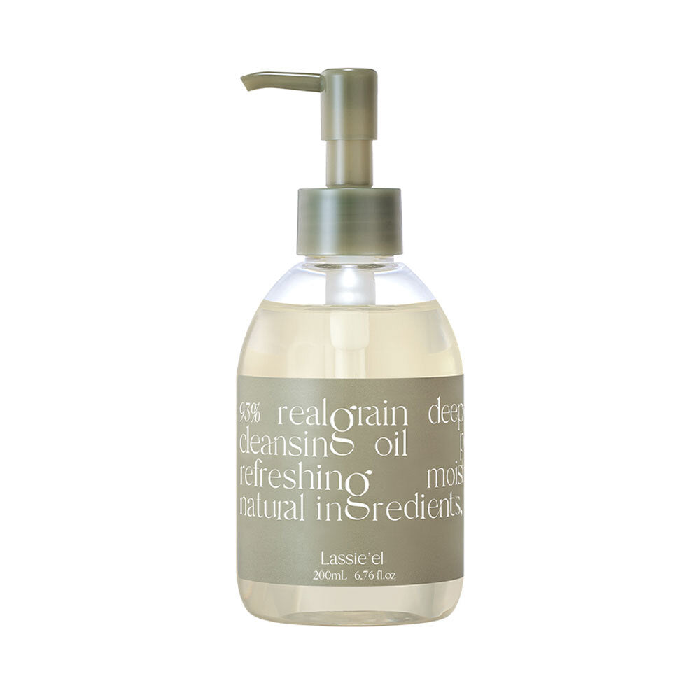 LASSIE'EL Grain Cleansing Oil 200ml + Powder Wash 10g (+10g)