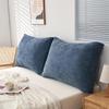 Plush Velvet Bed Backrest Cushion