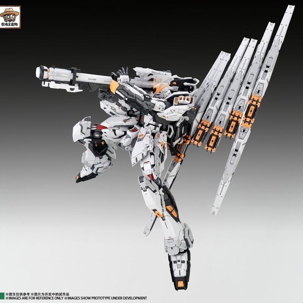 Nczzw Rx-93 Assembly Model Kit Nu Fighter Action Figure Cmm Gk Style  Model 1/100 Collection Statue Model Ornament Desk Toy Gift