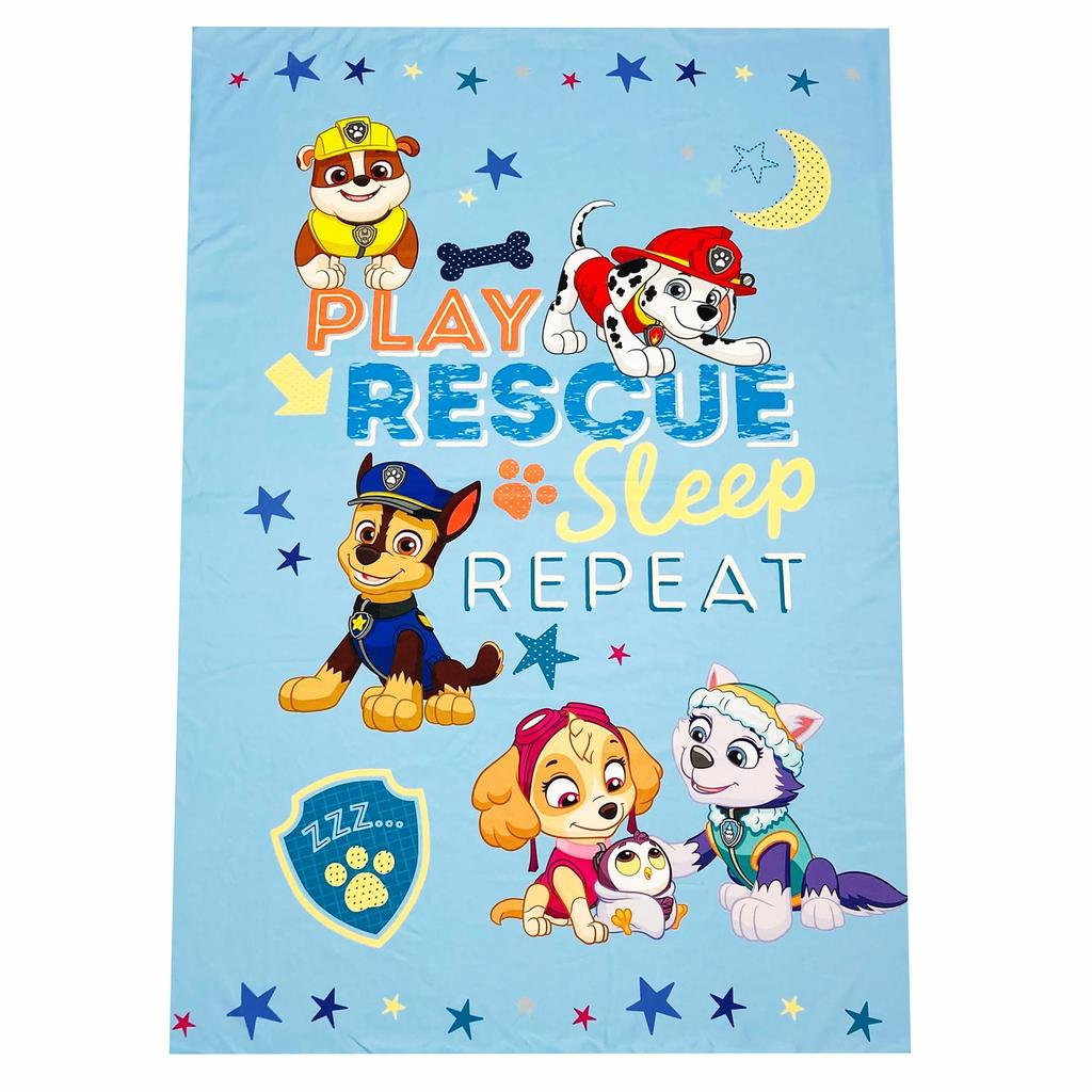 MORIPiLO Morishita Paw Patrol Duvet Cover Single 130x180cm Junior Character Goods Blue 4621471 Children's