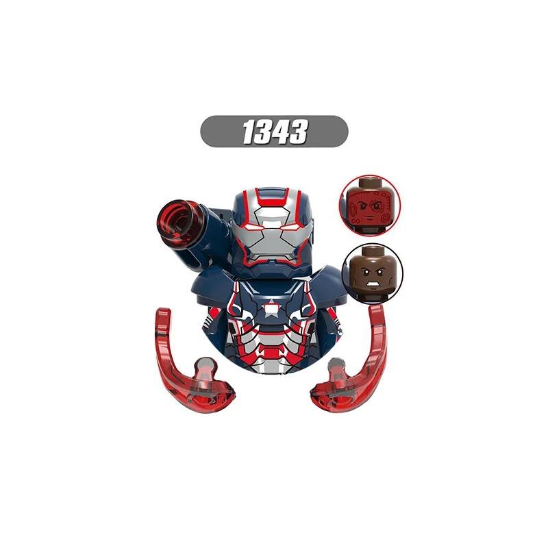 Marvel Building Blocks Mini Action Figures Children's Party Gifts Brick Toy Doctor Strange Spider-Man Kate Bishop