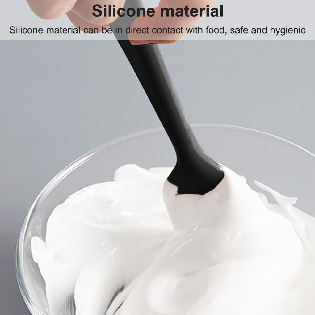 7 Pieces Silicone Spatulas Set Oil Brush Brush Cake Scrapers Kitchen Baking Utensils Tools for Cooking Mixing