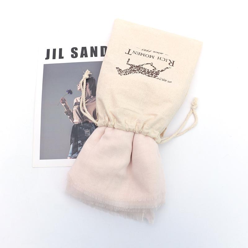 Big Red Po Cotton And Linen Scarf Desert Sunscreen Shawl Seaside Travel Beach Lady Decoration Cotton Scarf Women Luxury