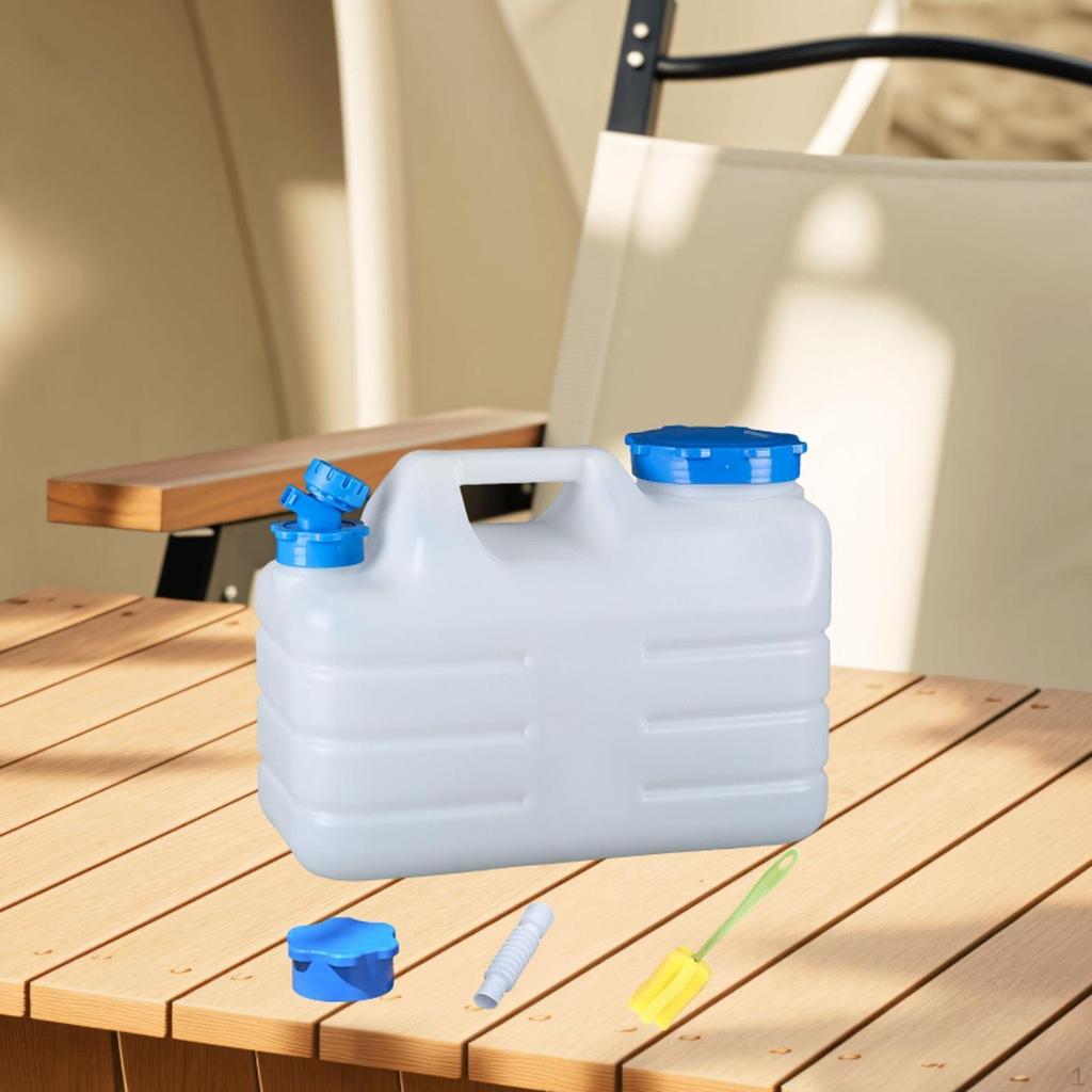 Δοχείο Νερού Κάμπινγκ Βαρέλι με Βρύση Τρόφιμο Χωρίς Διαρροές Χερούλι Δοχείο Αποθήκευσης