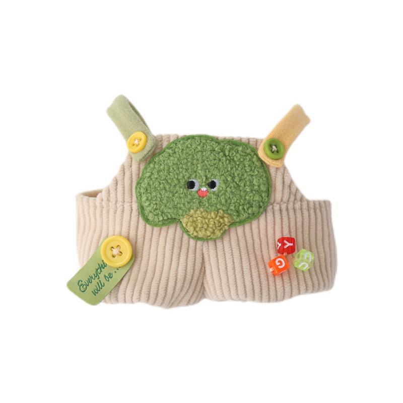 Loopy Style Cute Vegetable Overalls for 15-20cm Doll