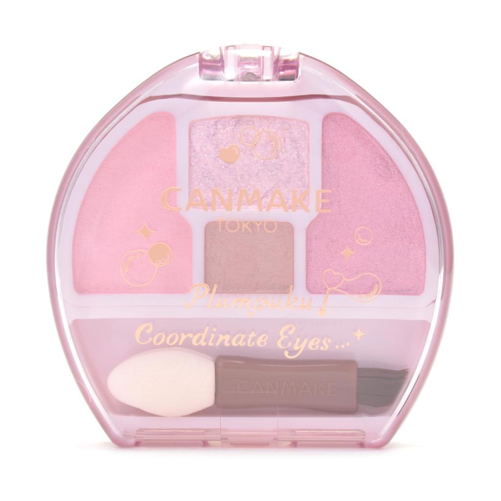 Canmake Plump Eye Code Eyeshadow 1.4g [All 5 Colors] Tear Bag Eyeshadow Coral Shadow