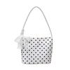 Niche Polka Dot Bag Women's New Versatile Shoulder Armpit Bag Going Out To Work Bucket Small Bag