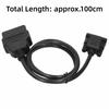 1M / 3.3ft OBD2 To DB9 Diagnostic Cable OBD2 Extension Cable  Data Stream Monitoring