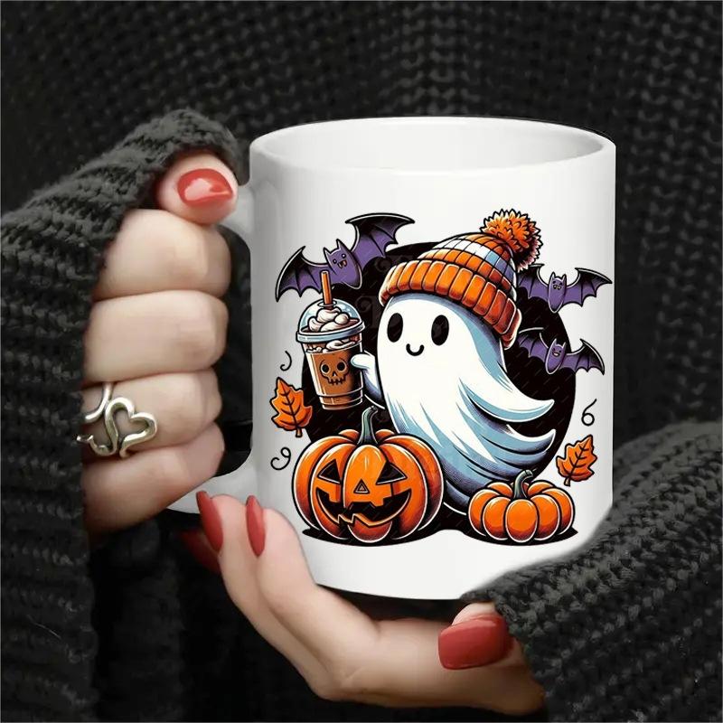 Подарочная кружка на Хэллоуин, стакан для воды, кофейная кружка 301-400ml