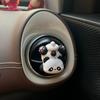 Cute Panda Car Air Freshener, Car Perfume, Interior Decoration Ornament, Aroma Diffuser Stone, High-End Car Interior Accessory