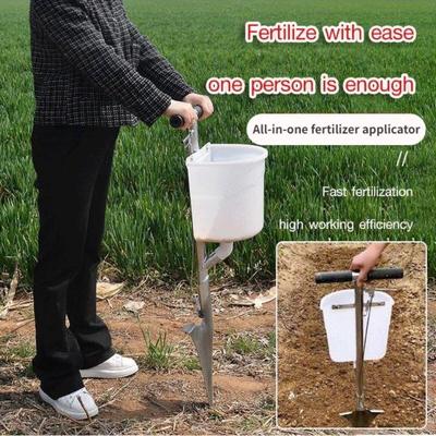 Applicator Small Fertilizer Spreader Agricultural Corn Spot Sowing Top Dressing Shovel Spreader Fruit Tree Automatic Fertilizer