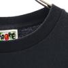 Bape Print Short Sleeve T-shirt S Black A BATHING APE Men's Used