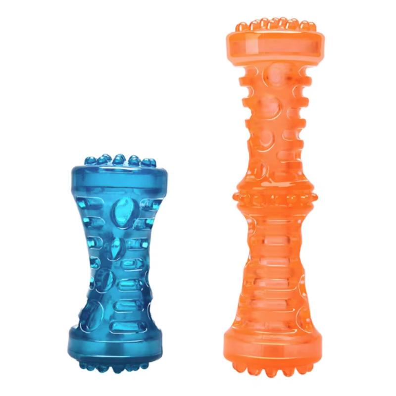 Beständiges, bissfestes Haustierspielzeug, Zahnbürstenknochen, stabiles Hundespielzeug, interaktives Welpenspiel, Spielzeug, Hundeknochen, Kauspielzeug für Welpen aus Gummi, Hund